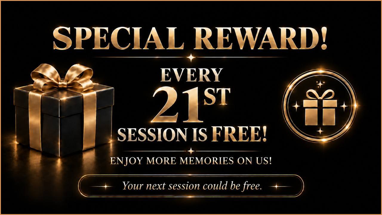 Special reward — every 21st session is free